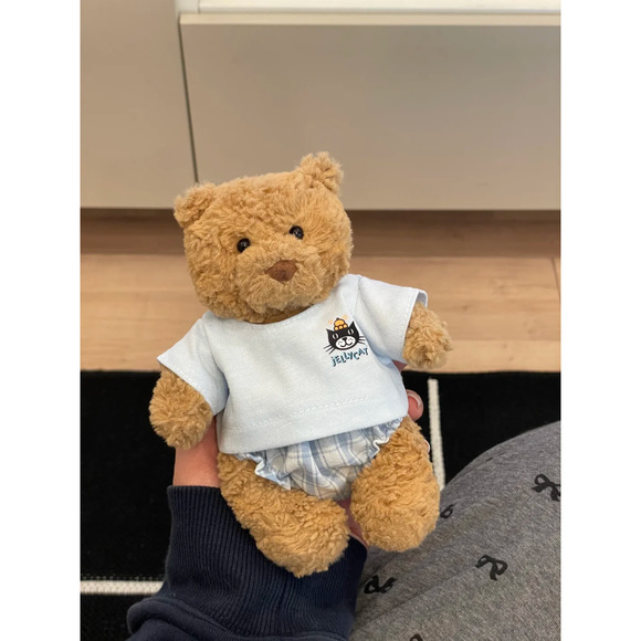 Bartholomew bear clothes outfits - Blue Cat T-shirts - FX35 (Tiny) - Picture 1 of 2